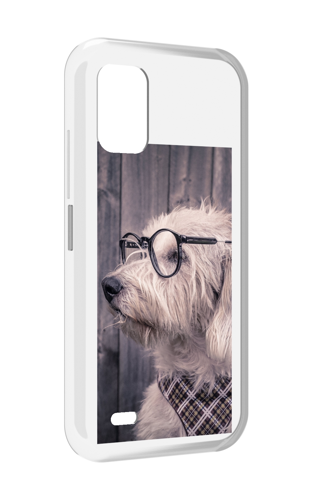 

Чехол MyPads Собака-в-очках для UMIDIGI Bison GT2 / GT2 Pro, Прозрачный, Tocco