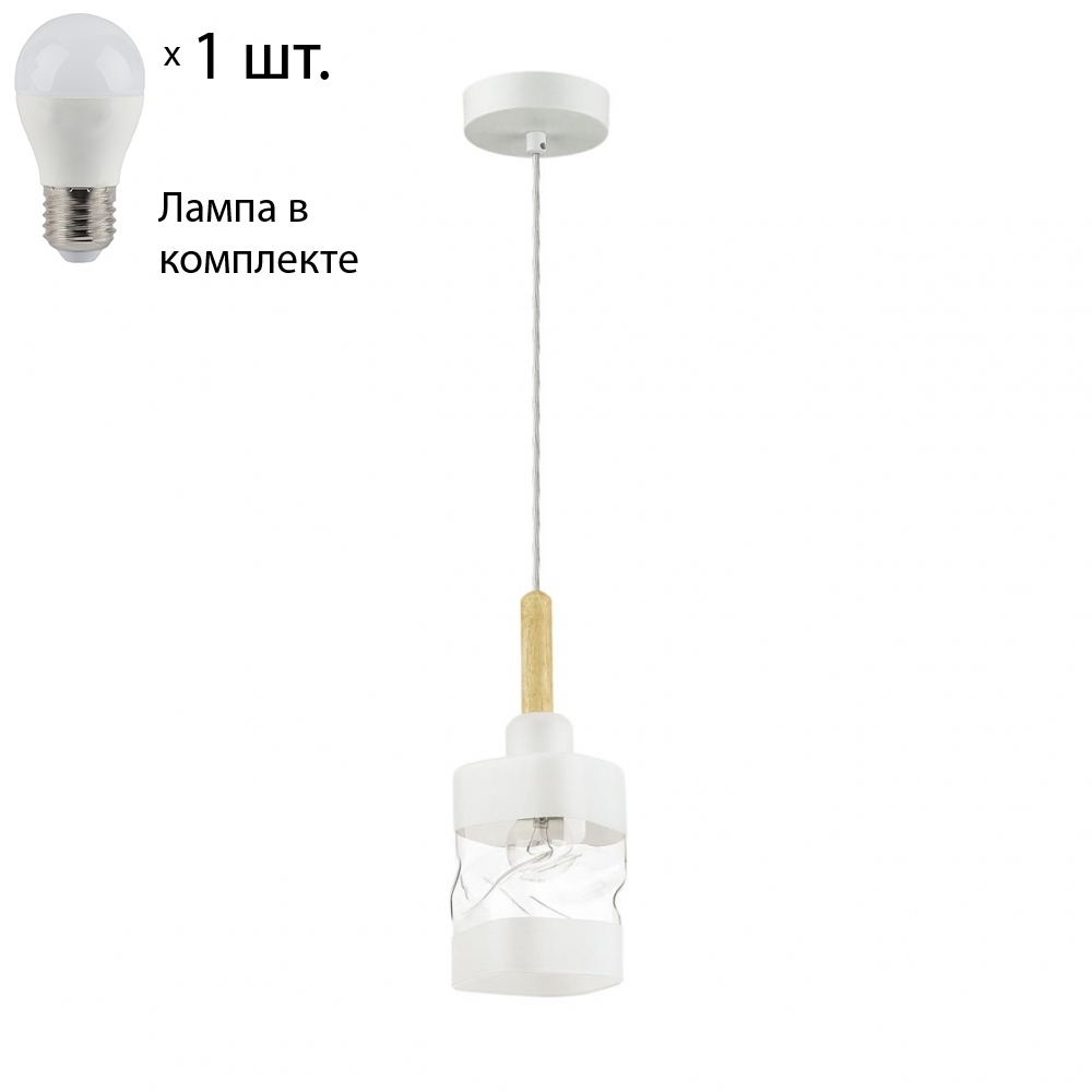 

Подвесной светильник с лампочкой Lumion Bonnie 4491/1+Lamps E27 P45