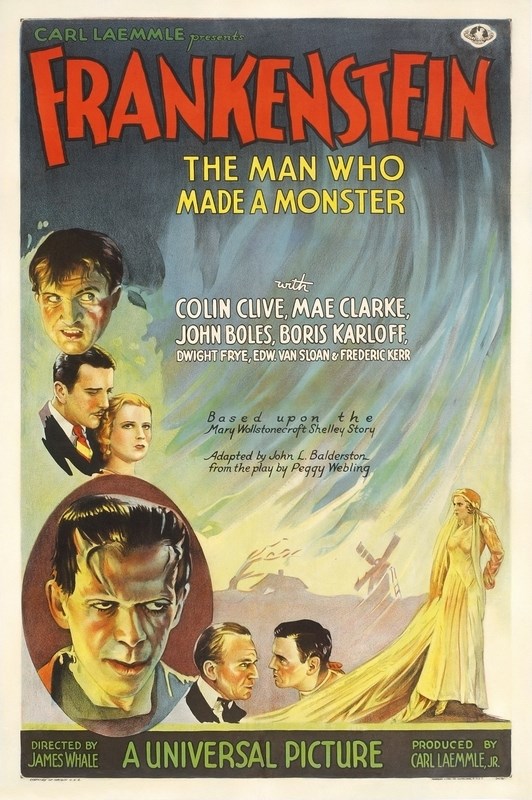 

Постер к фильму "Франкенштейн" (Frankenstein) 50x70 см