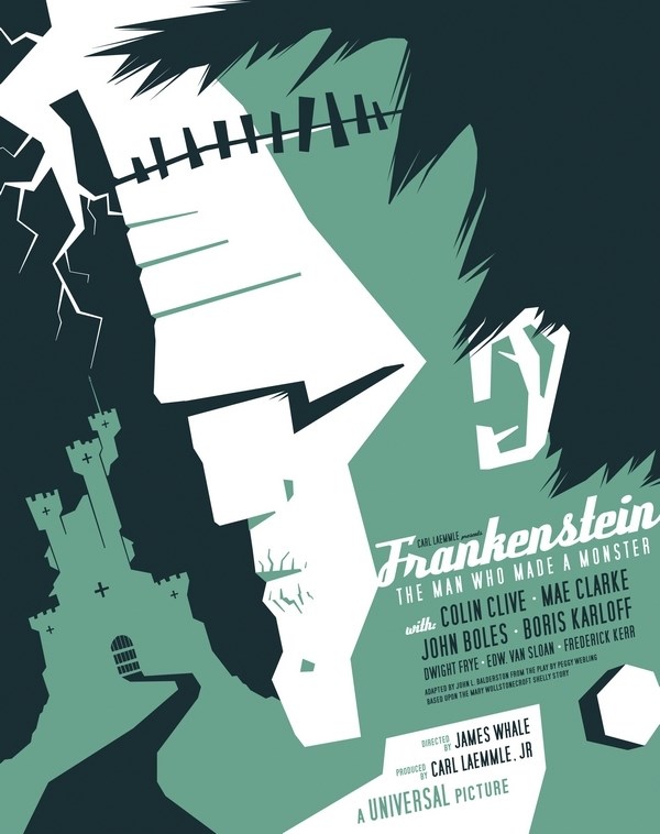 

Постер к фильму "Франкенштейн" (Frankenstein) A4
