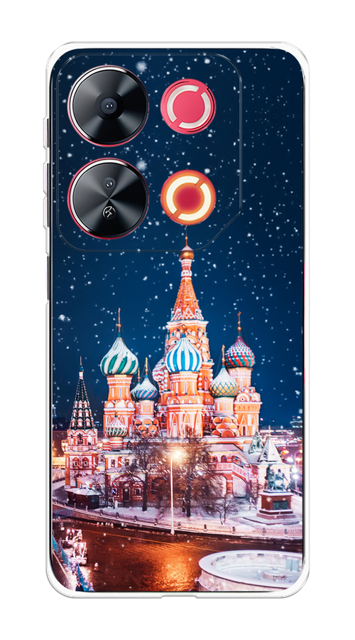 

Чехол на Itel P65 "Москва 1", Коричневый;синий;белый, 3202350-1
