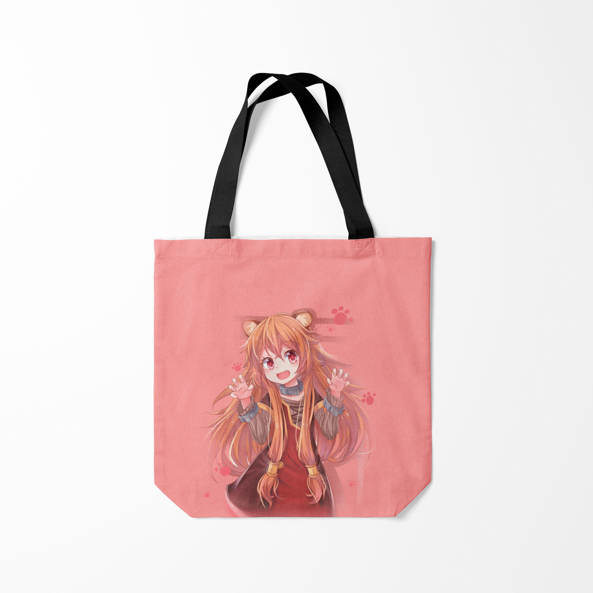 

Сумка шoппер унисекс Burnettie Raphtalia, розовый, Raphtalia