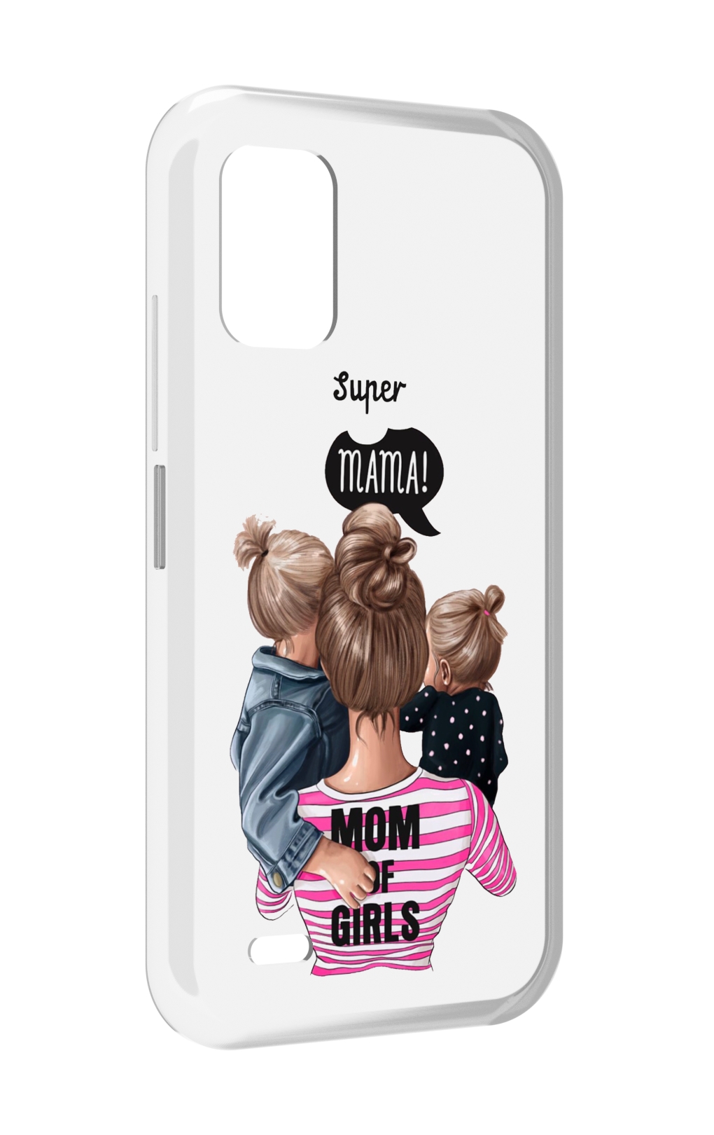 

Чехол MyPads Супер-мама-2 женский для UMIDIGI Bison GT2 / GT2 Pro, Прозрачный, Tocco