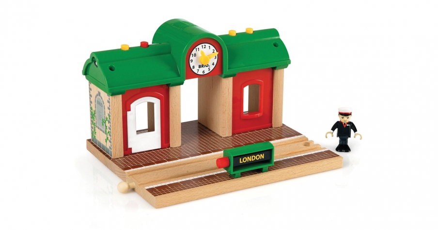

33578 BRIO Звукозаписывающая железнодорожная станция деревянной ж/д