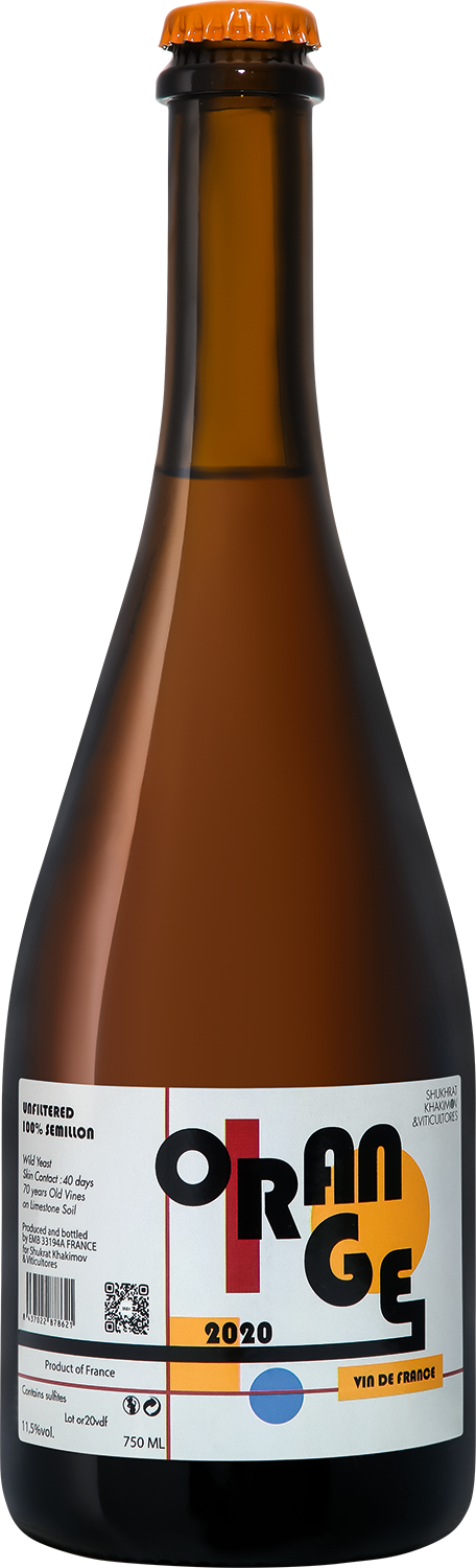 

Вино белое сухое Shukhrat Khakimov&Viticultores Orange 12 % 0,75 л