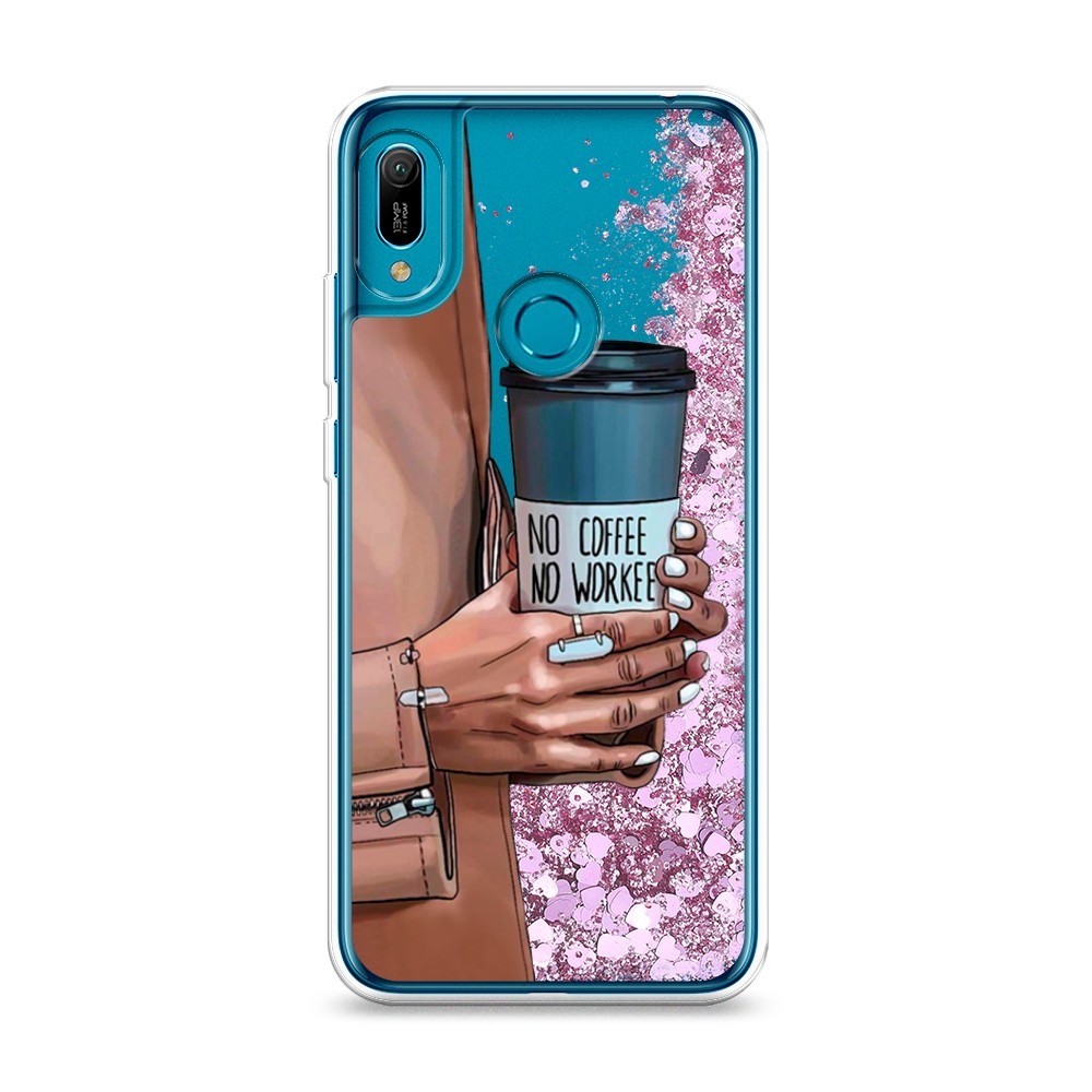 

Силиконовый чехол "Звездочки графика белая" на ZTE Red Magic 5S, Звездочки графика белая