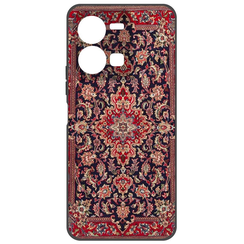 

Чехол-накладка Krutoff Soft Case Тот самый ковер для Vivo Y35, Черный