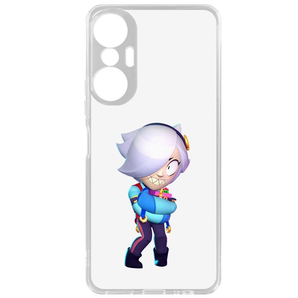 

Чехол-накладка Brawl Stars-Колетт для Infinix Hot 20S, Прозрачный