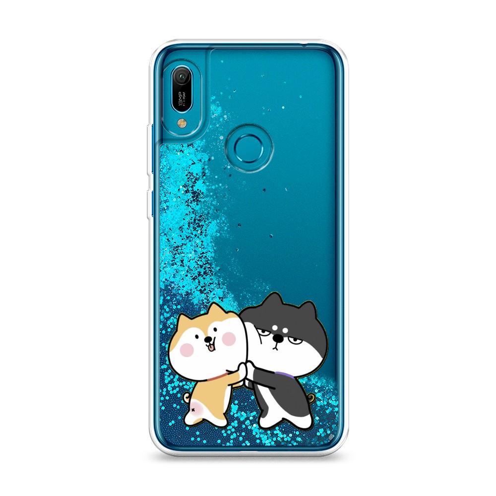 

Чехол Awog на Huawei Y6 2019/Honor 8a/8a Pro/Y6s "Обнимашки акита", Разноцветный, 68693-1