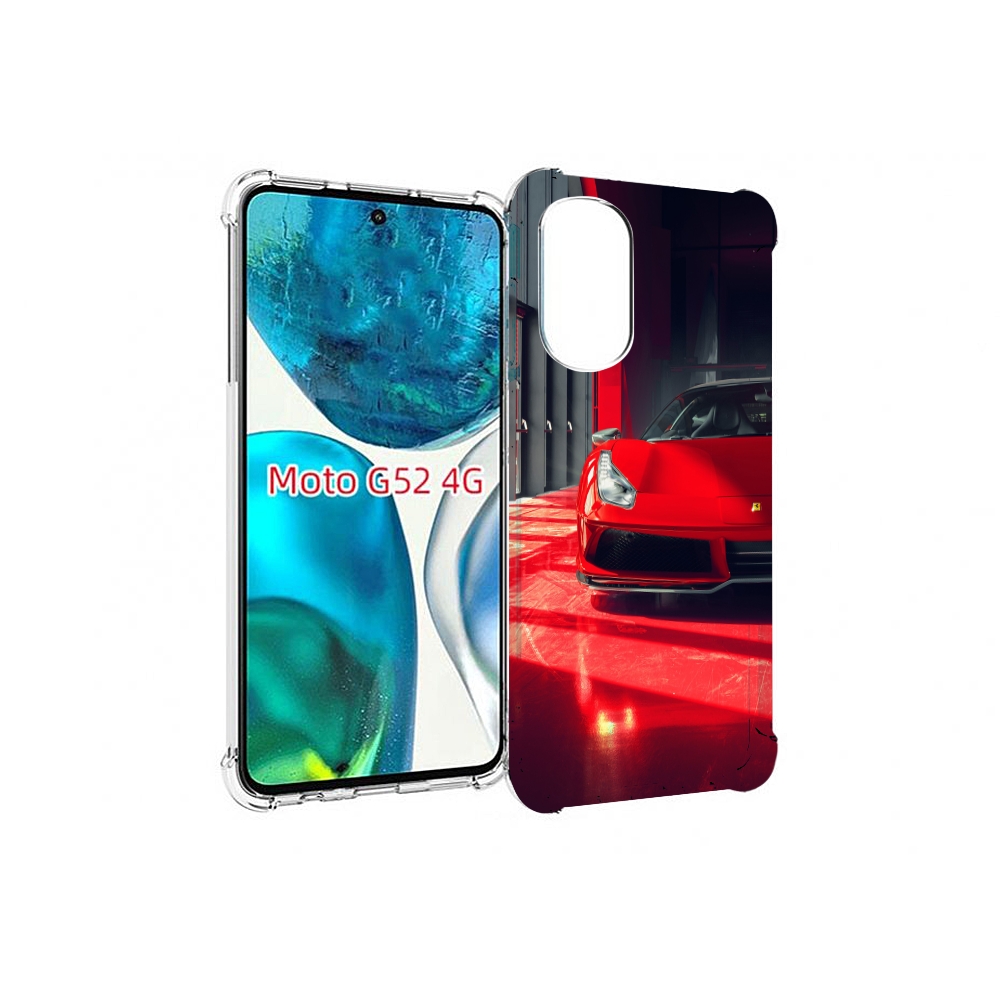 

Чехол MyPads ферра для Motorola Moto G82 / Moto G52, Прозрачный, Tocco