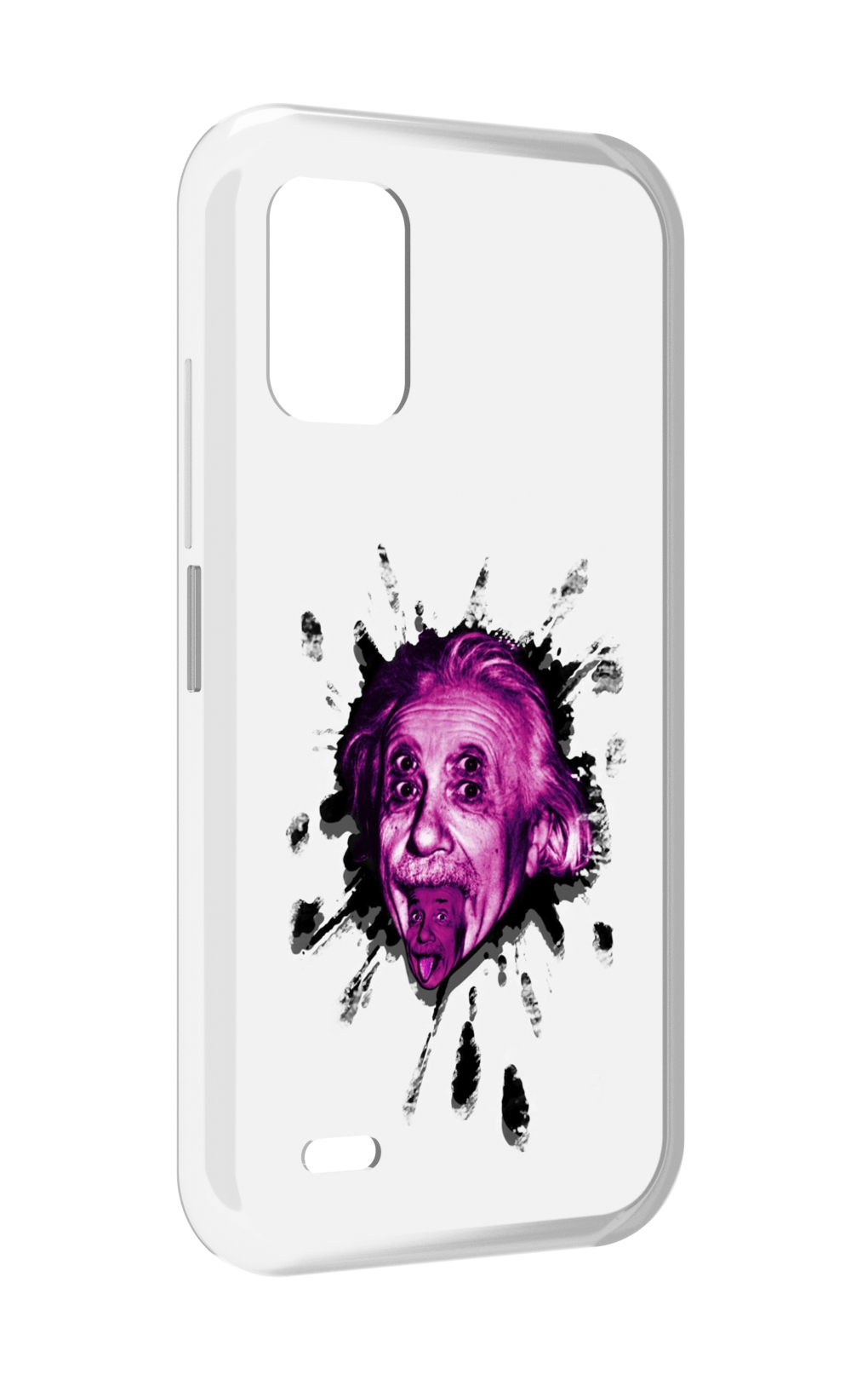 

Чехол MyPads Эйнштейн для UMIDIGI Bison GT2 / GT2 Pro, Прозрачный, Tocco