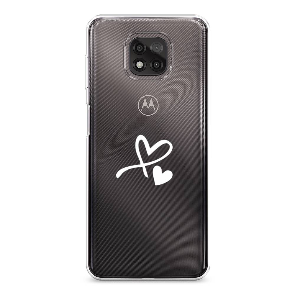 

Чехол Awog на Motorola Moto G Power 2021 "Сердечко минимализм", Разноцветный, 242750-6