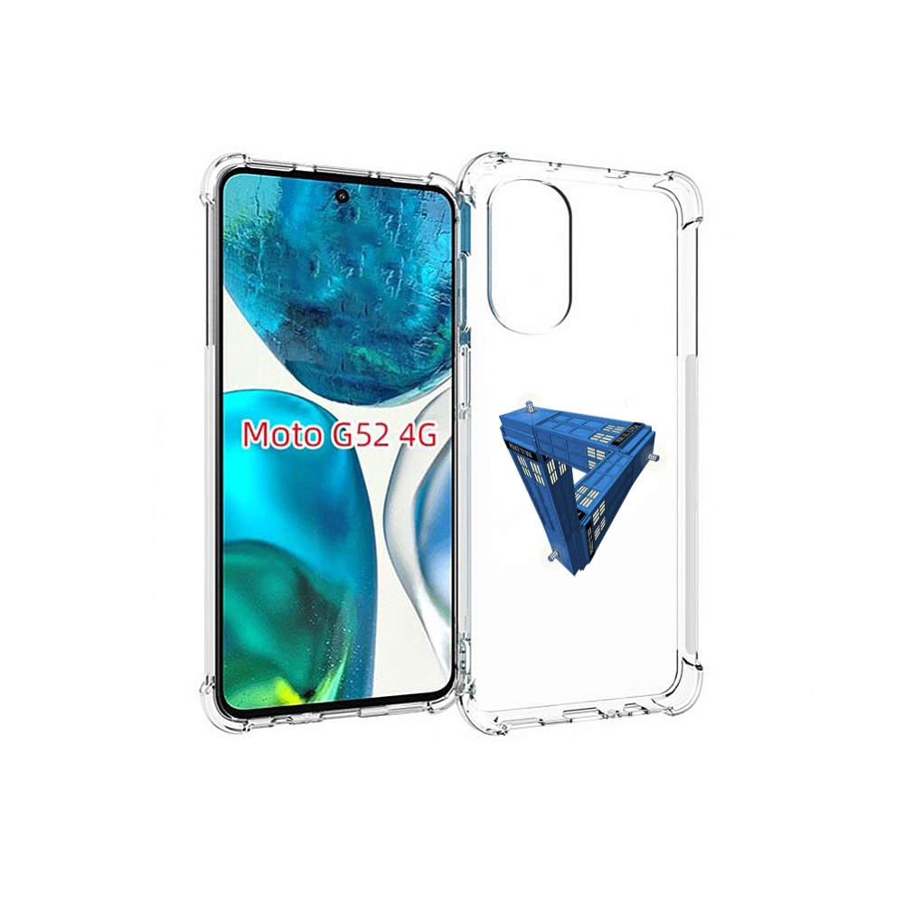 

Чехол MyPads головолока абстракция для Motorola Moto G82 / Moto G52, Прозрачный, Tocco