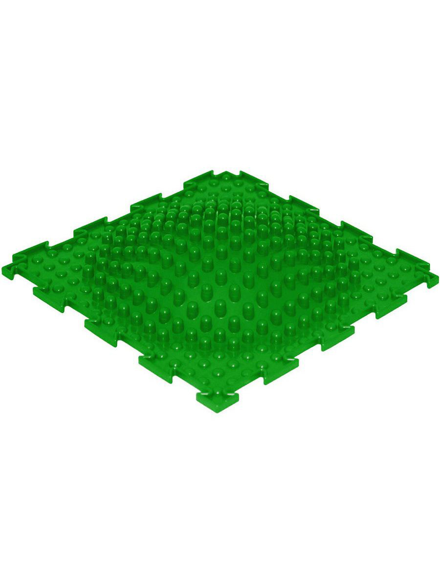 фото Массажный коврик ортодон островок жесткий зеленый
