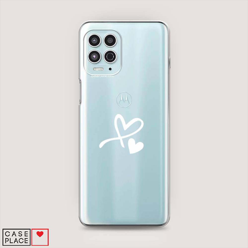 

Чехол Awog на Motorola Moto G100 "Сердечко минимализм", Разноцветный, 241650-6