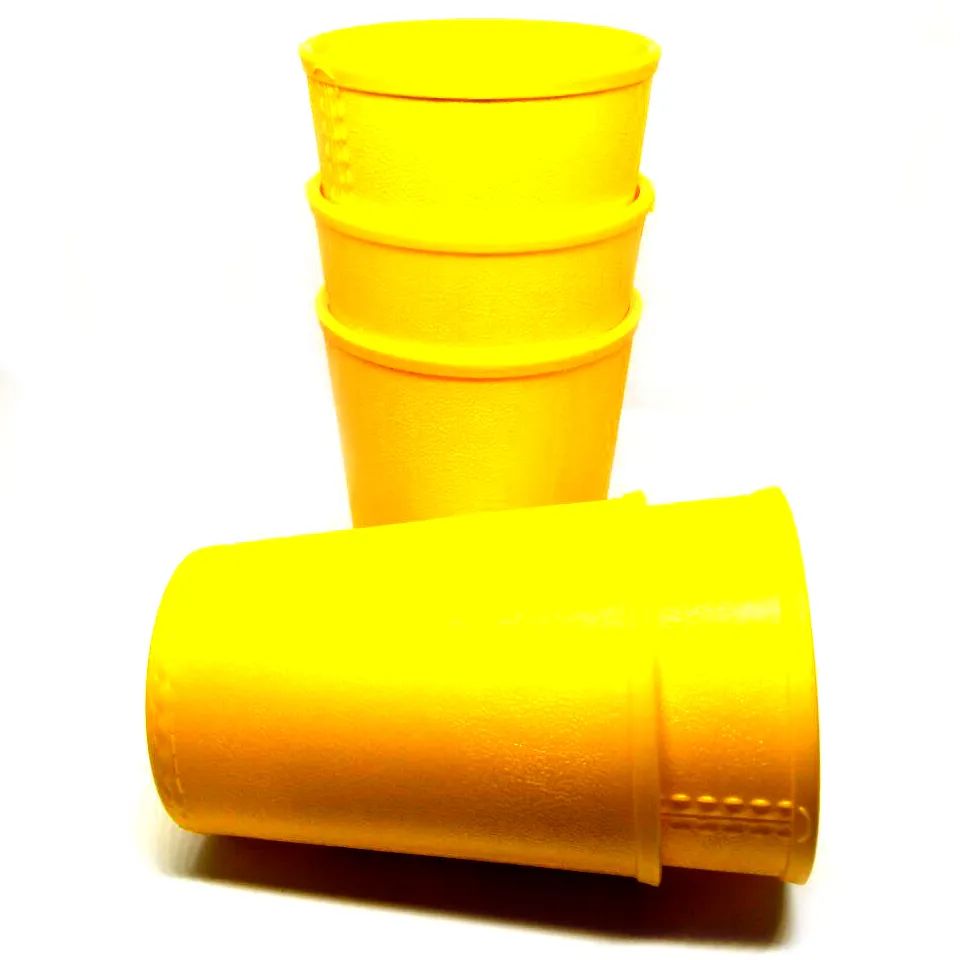 Стаканы для настольных игр Pandora Box Studio, пластиковые, 5 шт, цвет: желтый стаканы для настольных игр pandora box studio пластиковые 5 шт оранжевый