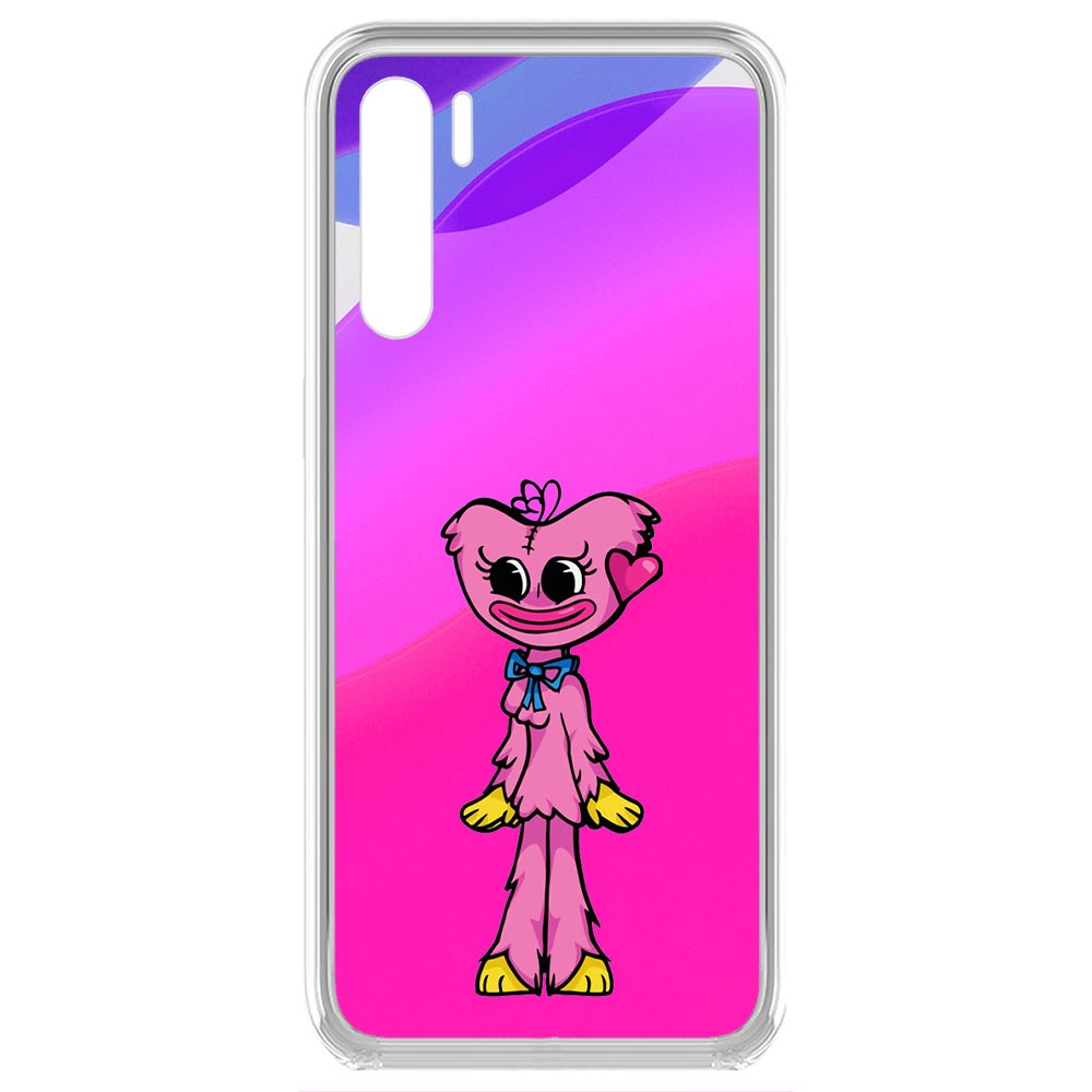 фото Чехол-накладка krutoff clear case хаги ваги - киси миси для oppo reno3 international
