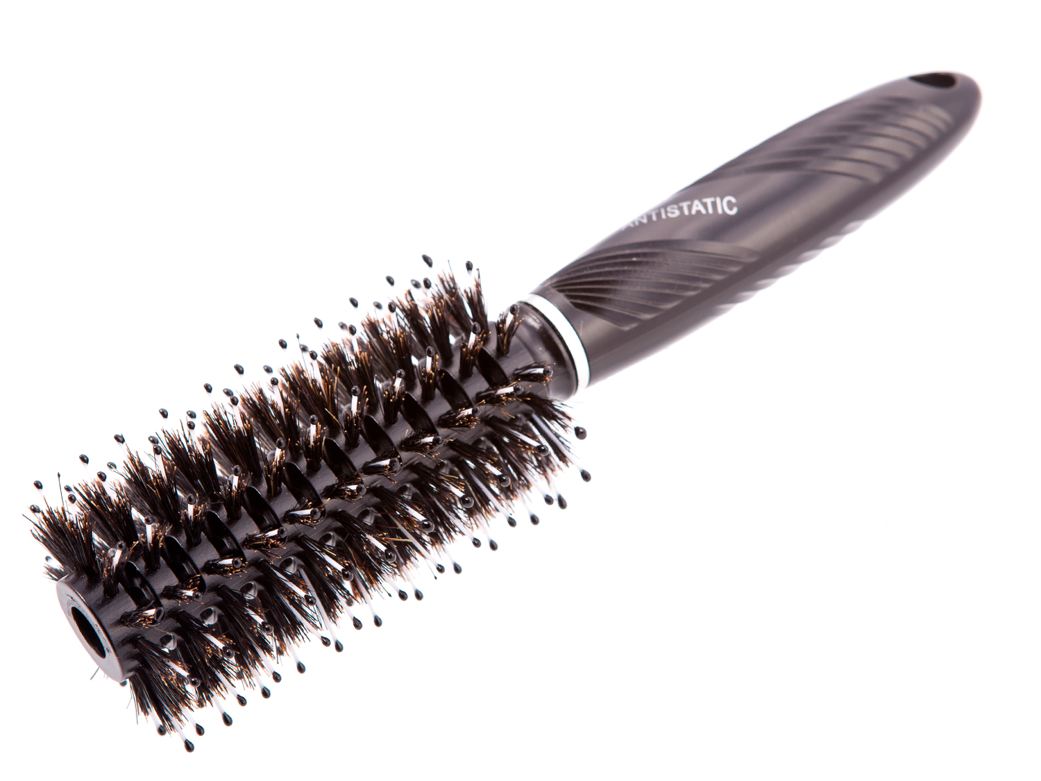 Расческа брашинг Quilin круглая продувная для укладки волос 22х5 см