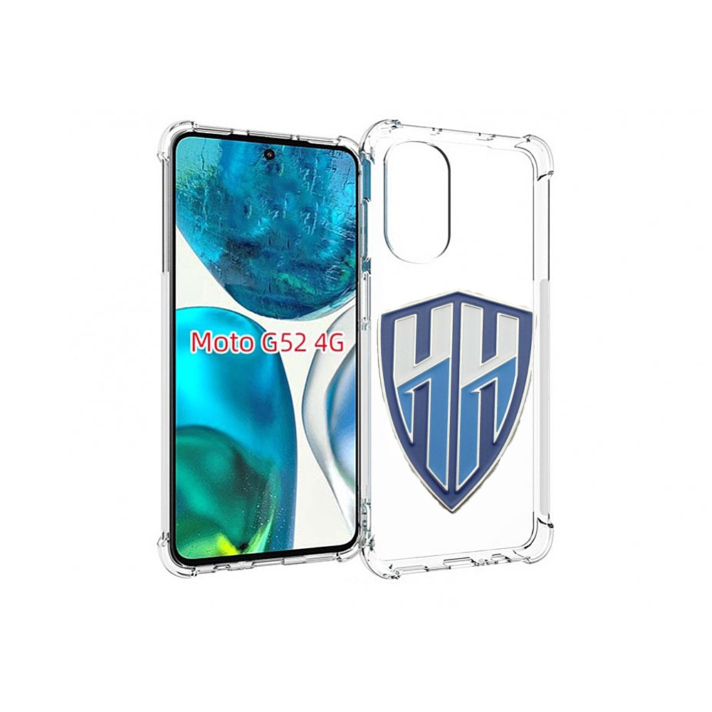 

Чехол MyPads фк нижнии новгород мужской для Motorola Moto G82 / Moto G52, Прозрачный, Tocco