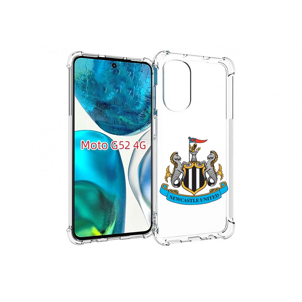 

Чехол MyPads фк ньюкасл для Motorola Moto G82 / Moto G52, Прозрачный, Tocco