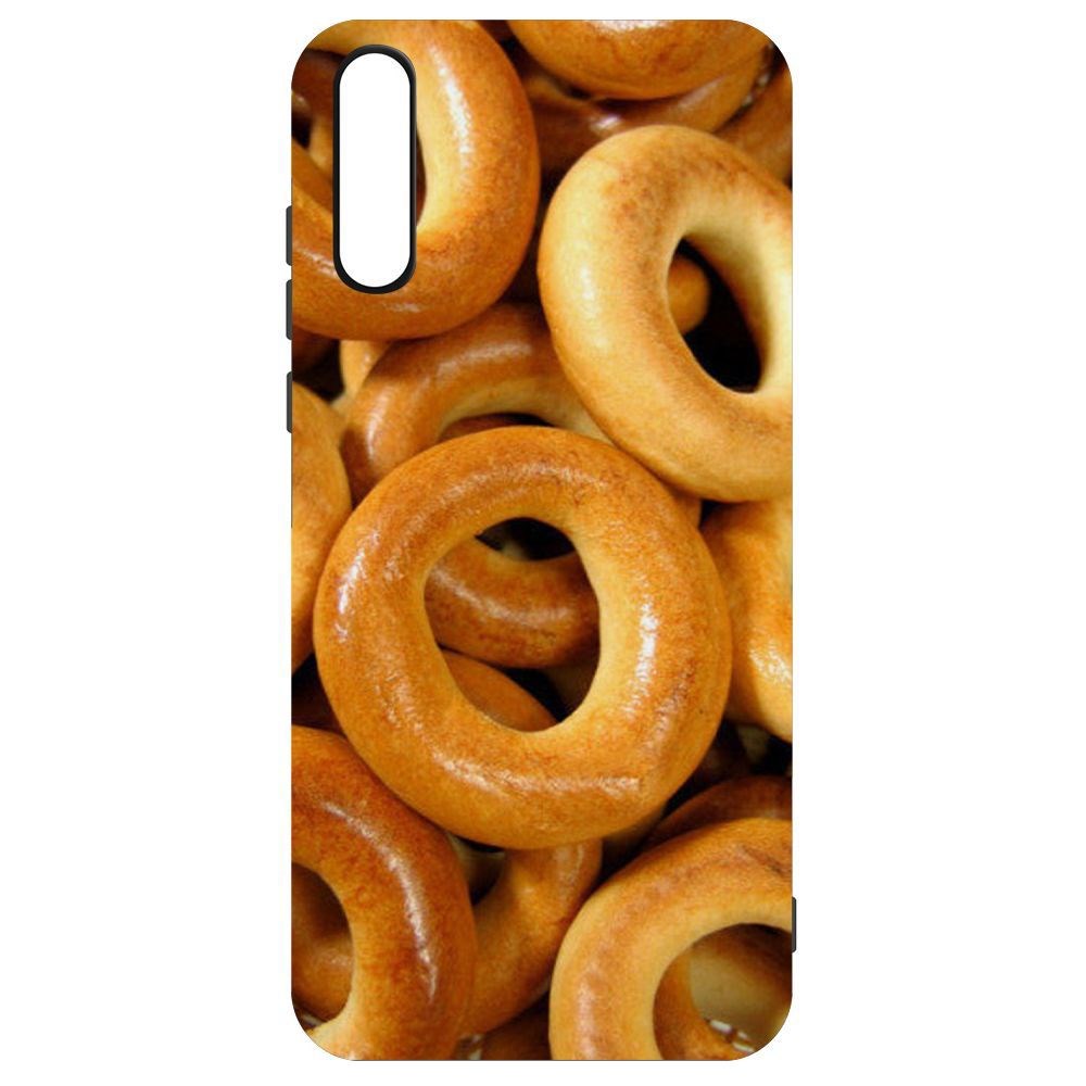 

Чехол-накладка Krutoff Soft Case Сушки для Honor 30i, Черный
