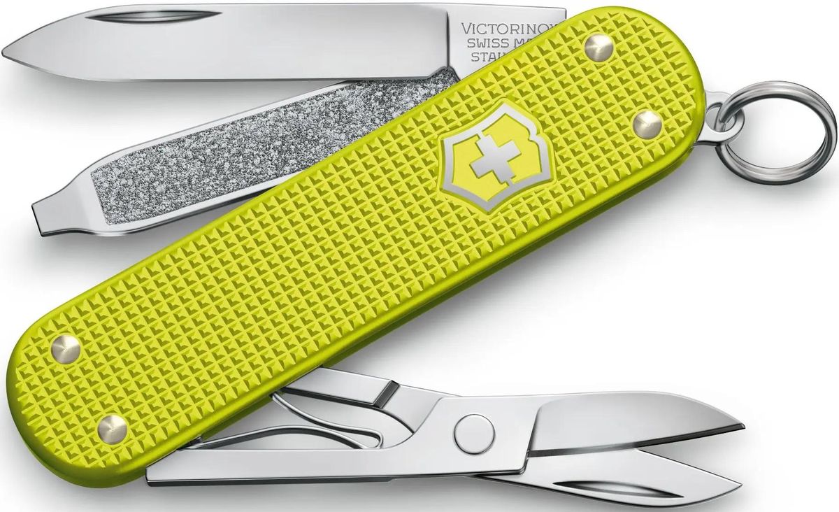 

Складной нож Victorinox Alox Classic, функций 5, 58мм, желтый , коробка подарочная 0.6221., Желтый;серебристый, Alox Classic