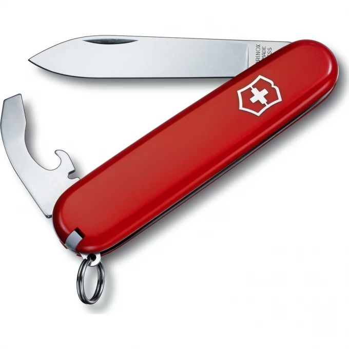 

Складной нож Victorinox Bantam, функций 8, 84мм, красный , коробка картонная 0.2303, Красный;серебристый, Bantam