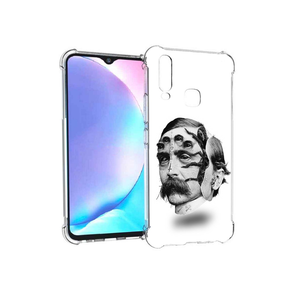

Чехол MyPads Tocco для Vivo Y17 страшное лицо мужчины (PT136369.382.629), Tocco