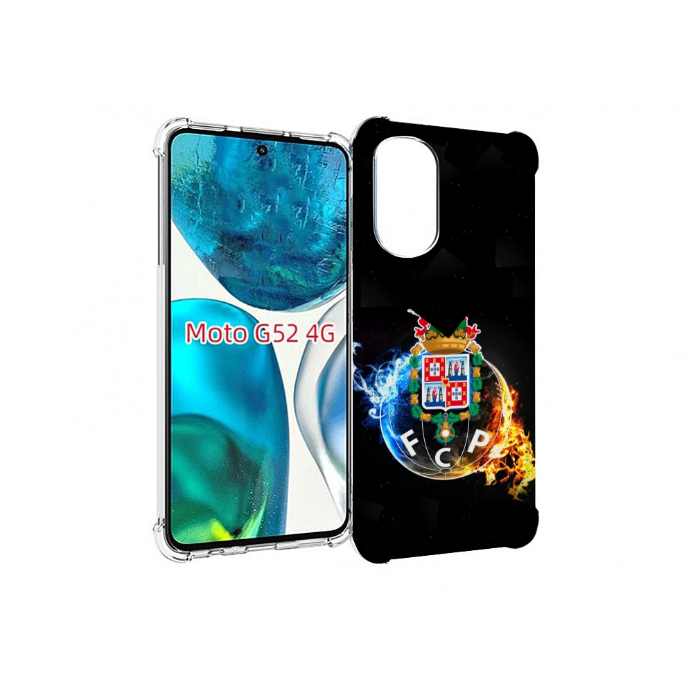 

Чехол MyPads фк порту для Motorola Moto G82 / Moto G52, Прозрачный, Tocco
