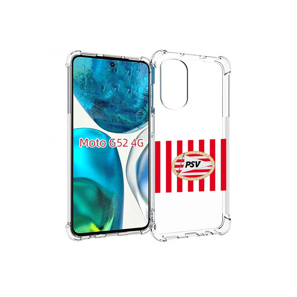 

Чехол MyPads фк псв голландия мужской для Motorola Moto G82 / Moto G52, Прозрачный, Tocco