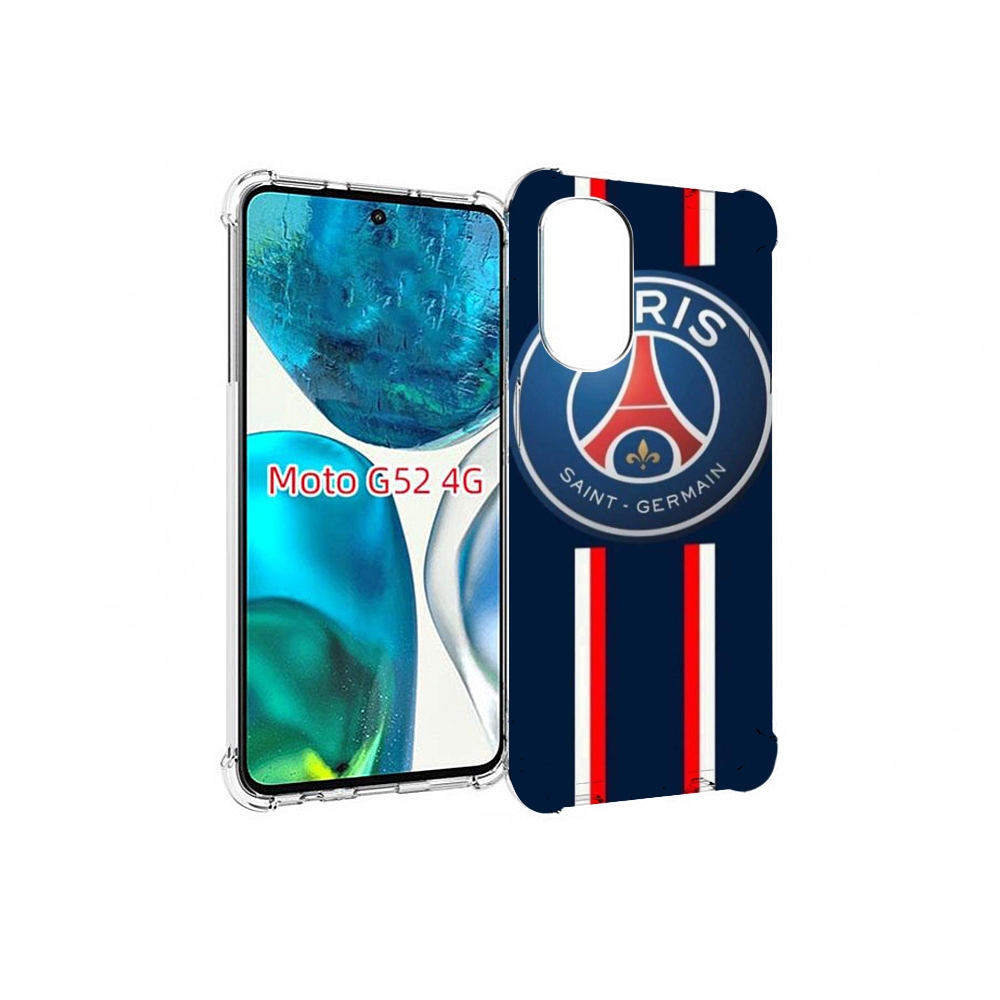 

Чехол MyPads фк псж для Motorola Moto G82 / Moto G52, Прозрачный, Tocco