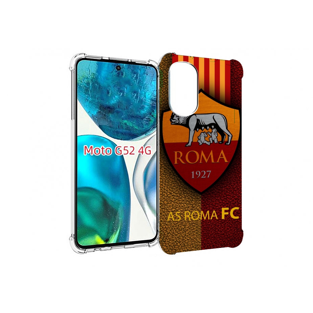 

Чехол MyPads фк рома для Motorola Moto G82 / Moto G52, Прозрачный, Tocco