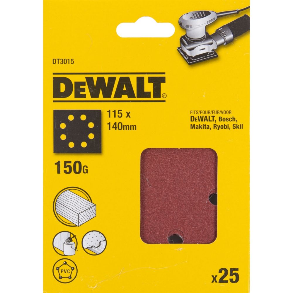 

Набор шлифлистов DeWalt DT3015-QZ