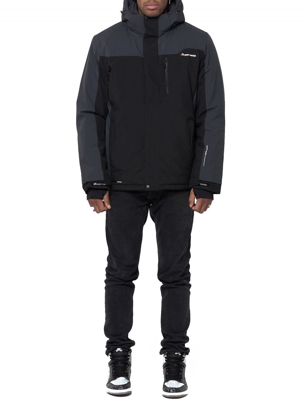 

Горнолыжная куртка мужская big size AD88816TC, 62, AD88816