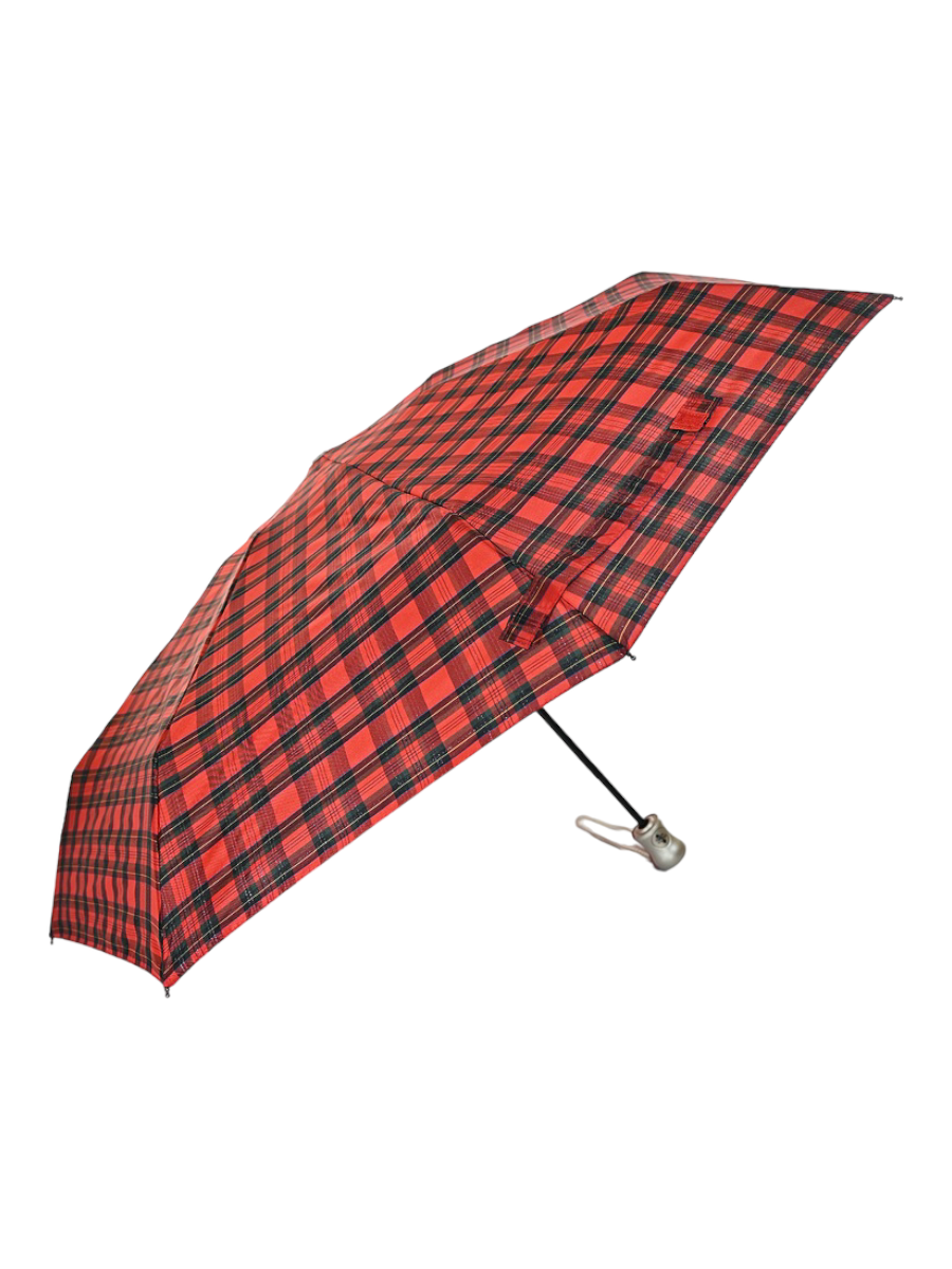 Зонт женский ZEST 54912 красно-черный