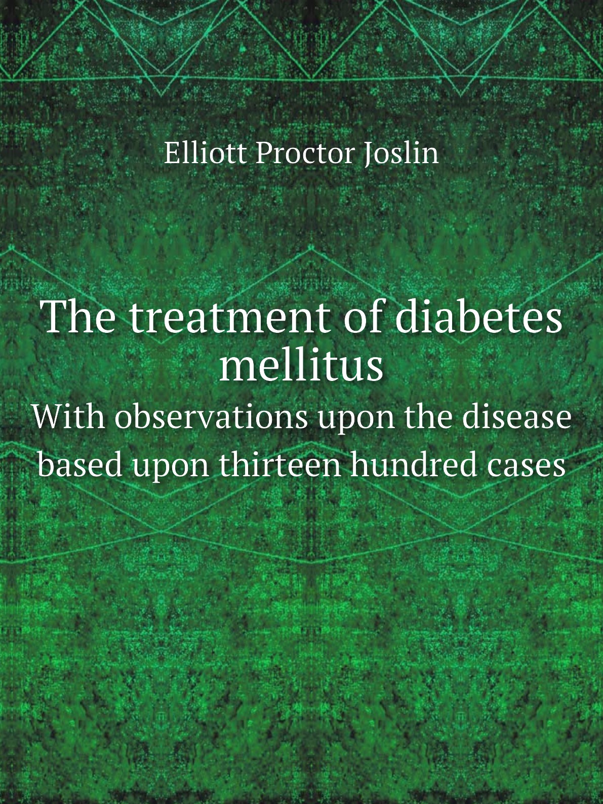 

The treatment of diabetes mellitus