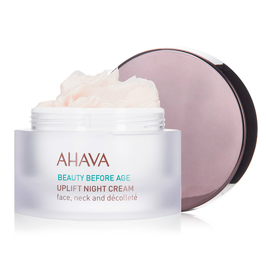 Купить Ahava Beauty Before Age Ночной крем для подтяжки кожи лица шеи и зоны декольте 50 мл
