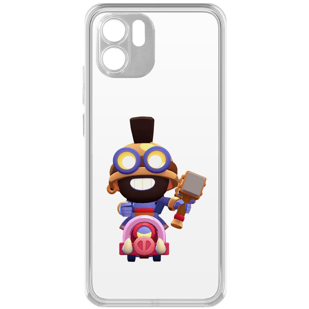 

Чехол-накладка Brawl Stars-Карл Всадник на кабане для Xiaomi Redmi A1