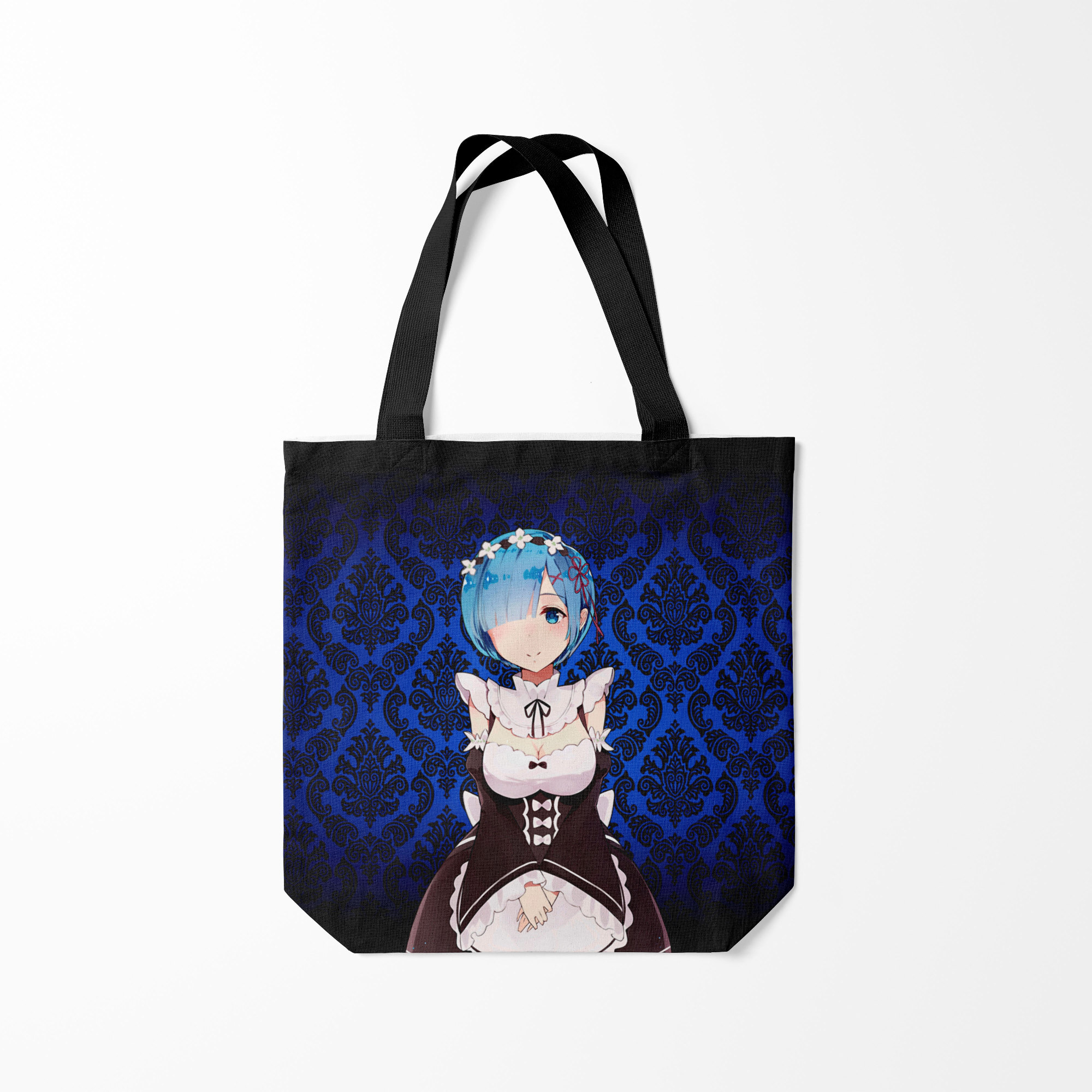 

Сумка шoппер унисекс Burnettie Rem and amp Ram, синий; черный, Разноцветный, Rem and amp Ram