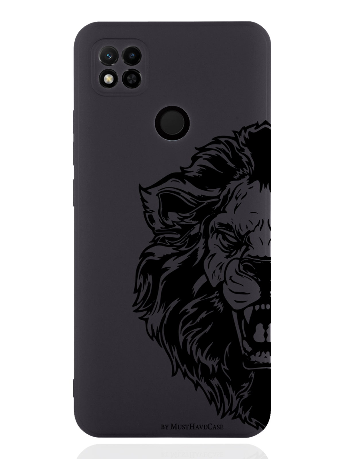 

Чехол MustHaveCase для Xiaomi Redmi 10A Король Лев черный, Черный;коричневый