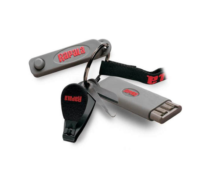 

Комбо-набор RAPALA 5 (кусачки; точило для крючков) RCLP-1 RAPALA, Серый, RCLP-1