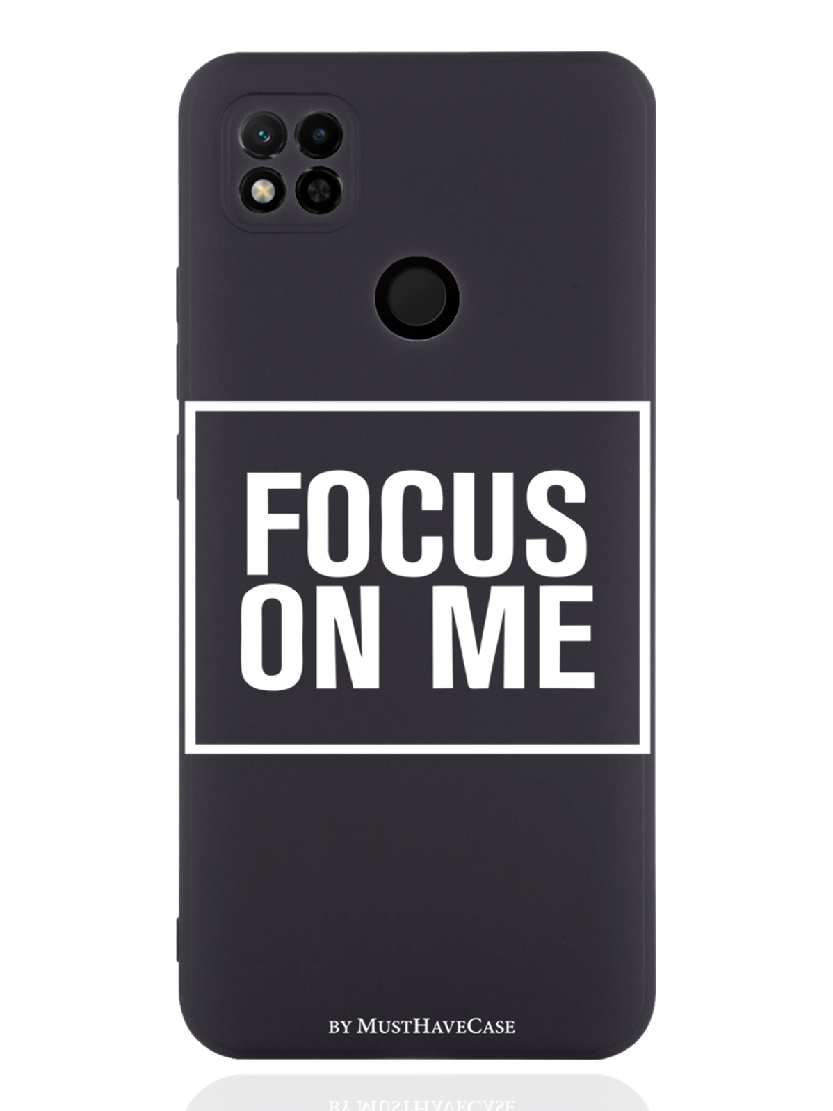 Чехол MustHaveCase для Xiaomi Redmi 10A Focus on me черный