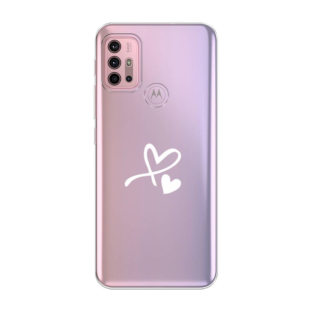 

Чехол Awog на Lenovo K13 Note/Motorola Moto G10/G20/G30 "Сердечко минимализм", Разноцветный, 242350-6