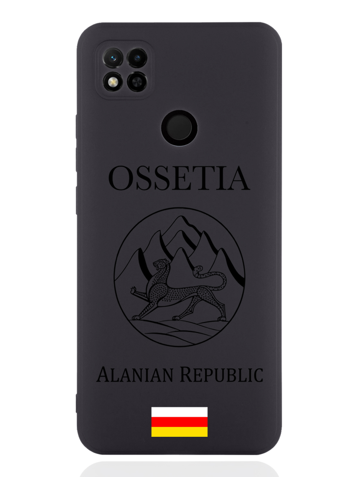 

Чехол MustHaveCase для Xiaomi Redmi 10A Черный лаковый Герб Северной Осетии черный