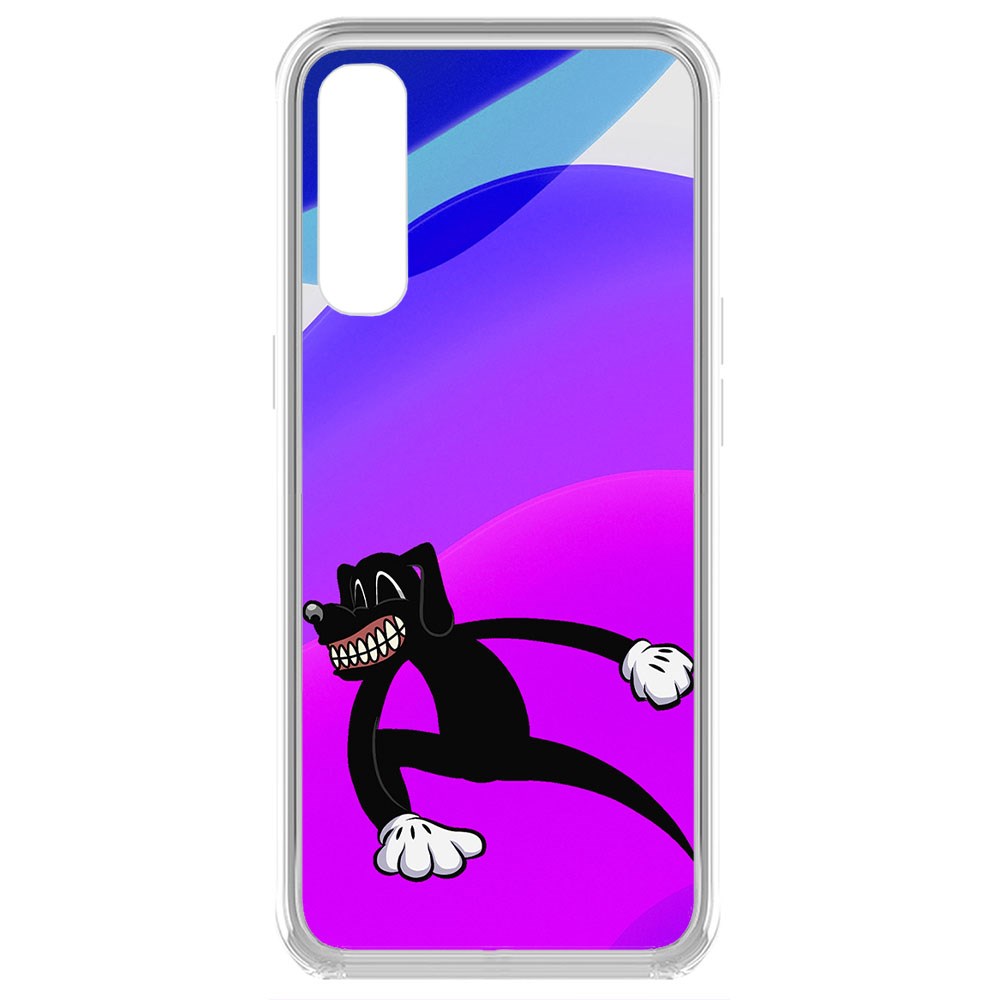 фото Чехол-накладка krutoff clear case хаги ваги - картун дог для oppo reno3 pro