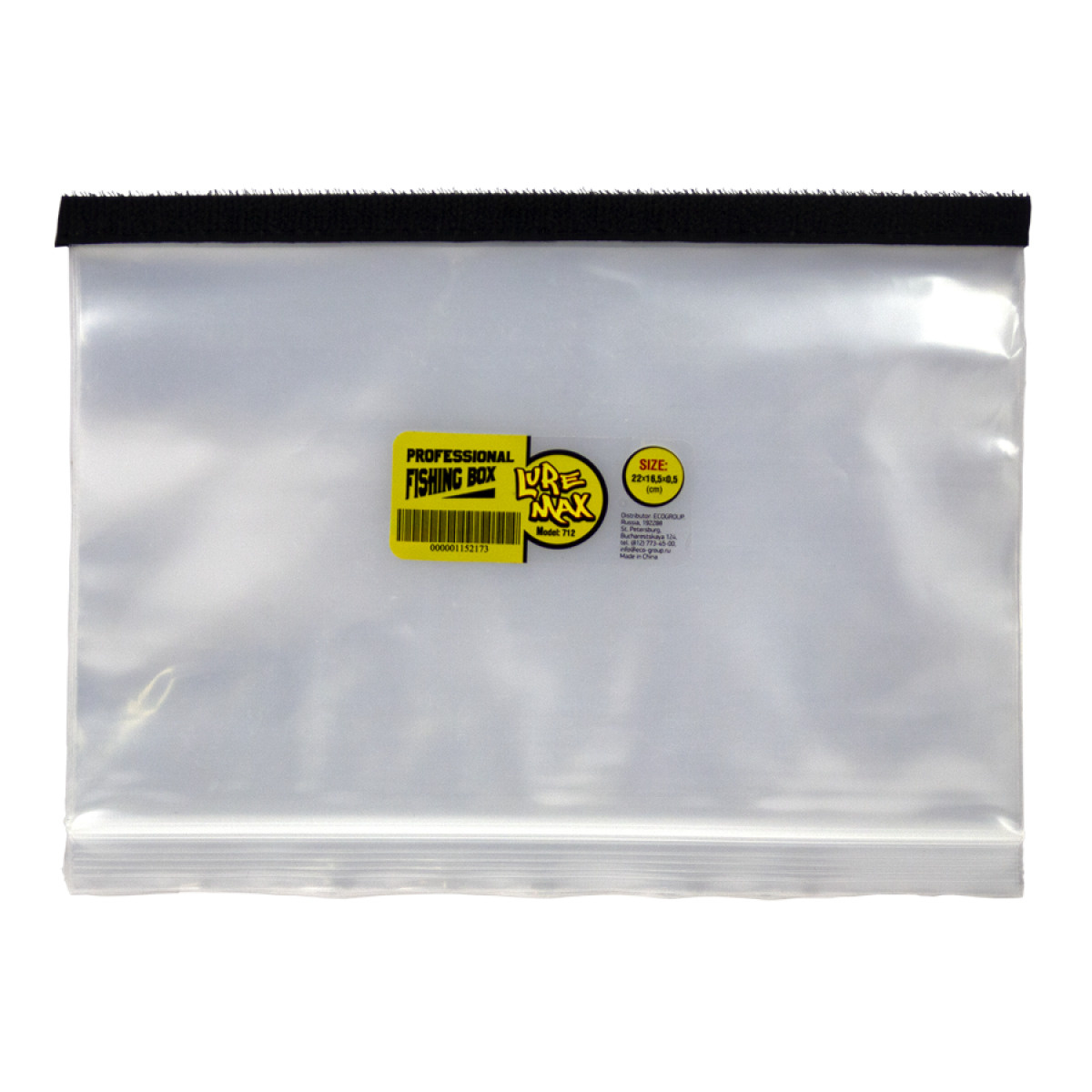 

Пакеты для кошелька LureMax Zip-Lock 712, Прозрачный, LM712