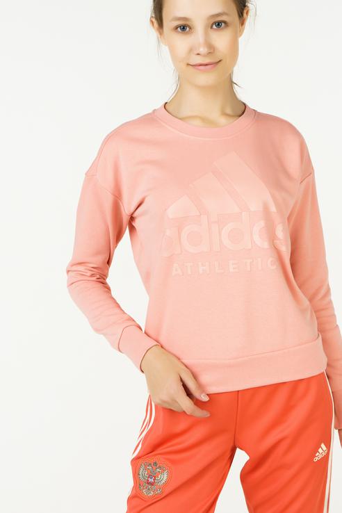

Свитшот женский Adidas CD7774 розовый L, CD7774