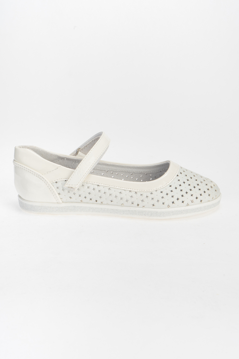 Купить MXI_8255-6_white, Туфли для девочек KENKÄ цв. белый р-р. 32, KENKA,