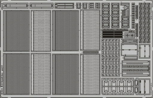 

Фототравление Eduard 48634 B-24 bomb bay 1/48, Однотонный