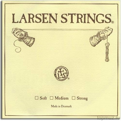 фото Струна для альта larsen strings a chrome steel soft